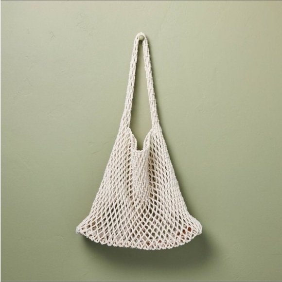 Hearth & Hand Other - Woven Net Market Tote Bag - Hearth & Hand™ with Magnolia
